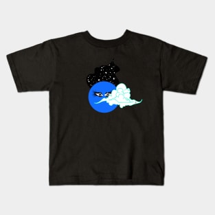 Moon in the sky Kids T-Shirt